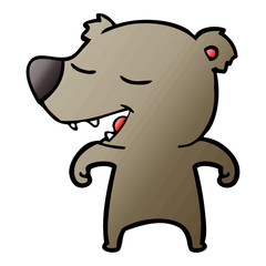 cartoon bear