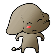 cute cartoon elephant