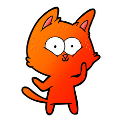 cartoon cat