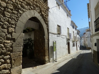 Fototapeta na wymiar Quesada, pueblo de Jaén, Andalucía (España), en la comarca del Alto Guadalquivir