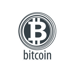 icon vector bitcoin