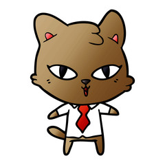 cartoon cat