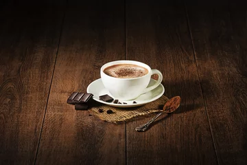 Papier Peint photo autocollant Chocolat Chocolat chaud
