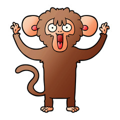 cartoon monkey