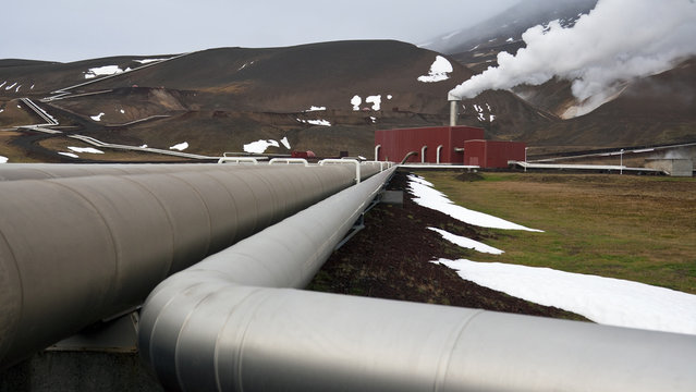 Krafla Geothermal Power Station - Iceland