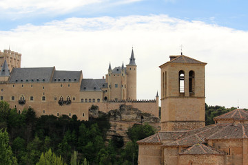 Fototapeta premium Alcazar of Segovia, Spain