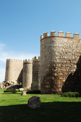 Fototapeta na wymiar The Avila Walls, Spain