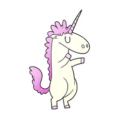 cartoon unicorn