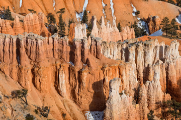 Bryce Canyon National Park Utah Winter Landscape