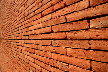 Background of brick wall texture.