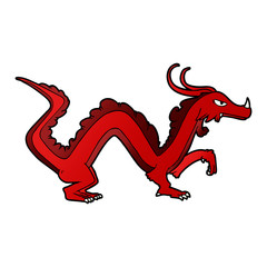 cartoon dragon