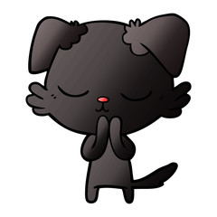 cute cartoon dog