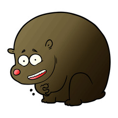cartoon bear