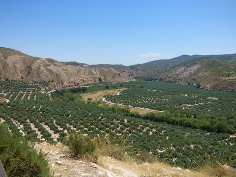 Huesa, localidad de Jaén, Andalucía (España) perteneciente a  Cazorla