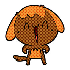 cute cartoon dog