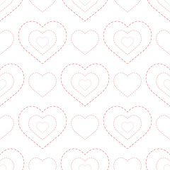 Hearts pattern. Valentines day background vector illustration, image. Creative, luxury gradient style. Print card, cloth, clothing, wrapper, web, cover, gift, banner, poster, greeting, invitation.