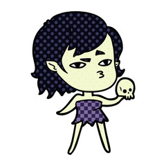 cartoon vampire girl