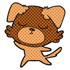 cute cartoon dog