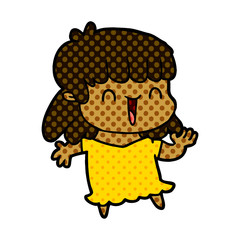 cartoon woman