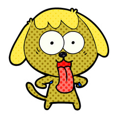 cute cartoon dog