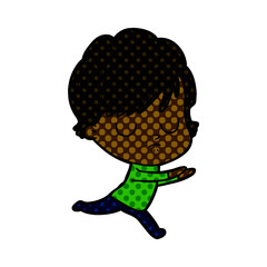 Obraz premium cartoon woman