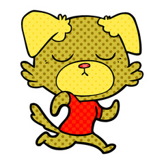 cute cartoon dog