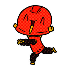 cartoon robot