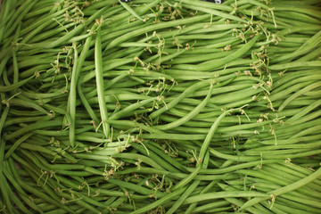 Green pea pods