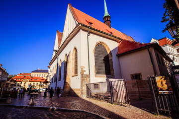 Fototapeta premium Betlehem Platz in Prag, Tschechische Republik
