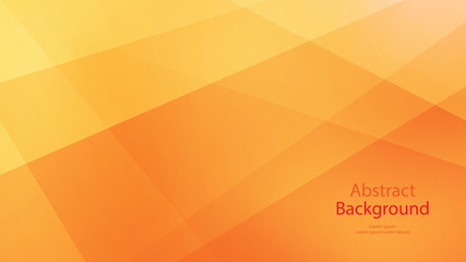 Warm tone and Orange color background abstract art vector 