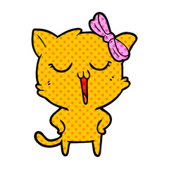 cartoon cat
