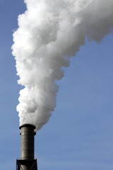 Chimney Stacks of a modern hard coal power plant
