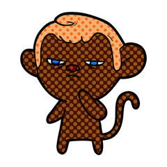 cartoon monkey