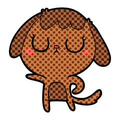 cute cartoon dog