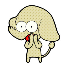 cute cartoon elephant