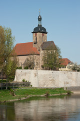 Obraz premium Regiswindiskirche in Lauffen