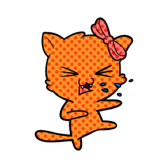 cartoon cat