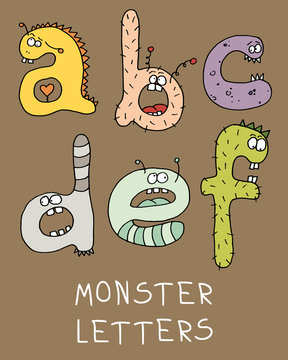 monster alphabet