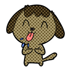 cute cartoon dog