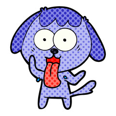 cute cartoon dog
