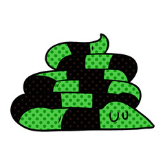 cartoon sleepy snake