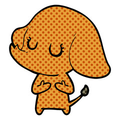 cute cartoon elephant