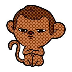 cartoon monkey