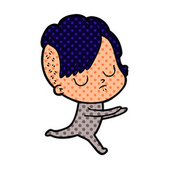cartoon woman