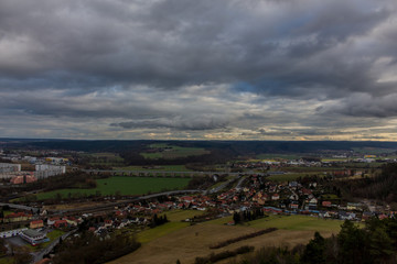 Blick vom Steinbruch in Jena
