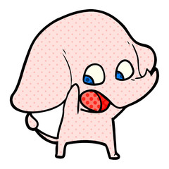 cute cartoon elephant