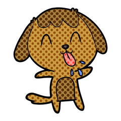 cute cartoon dog