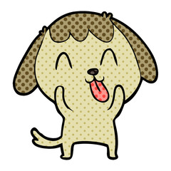 cute cartoon dog