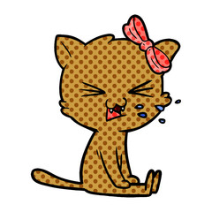 cartoon cat
