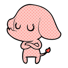 cute cartoon elephant